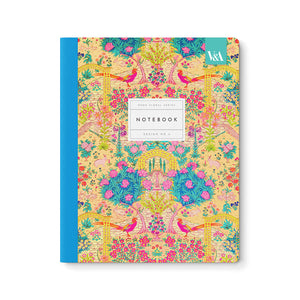 Neon Floral Ornate Notebook