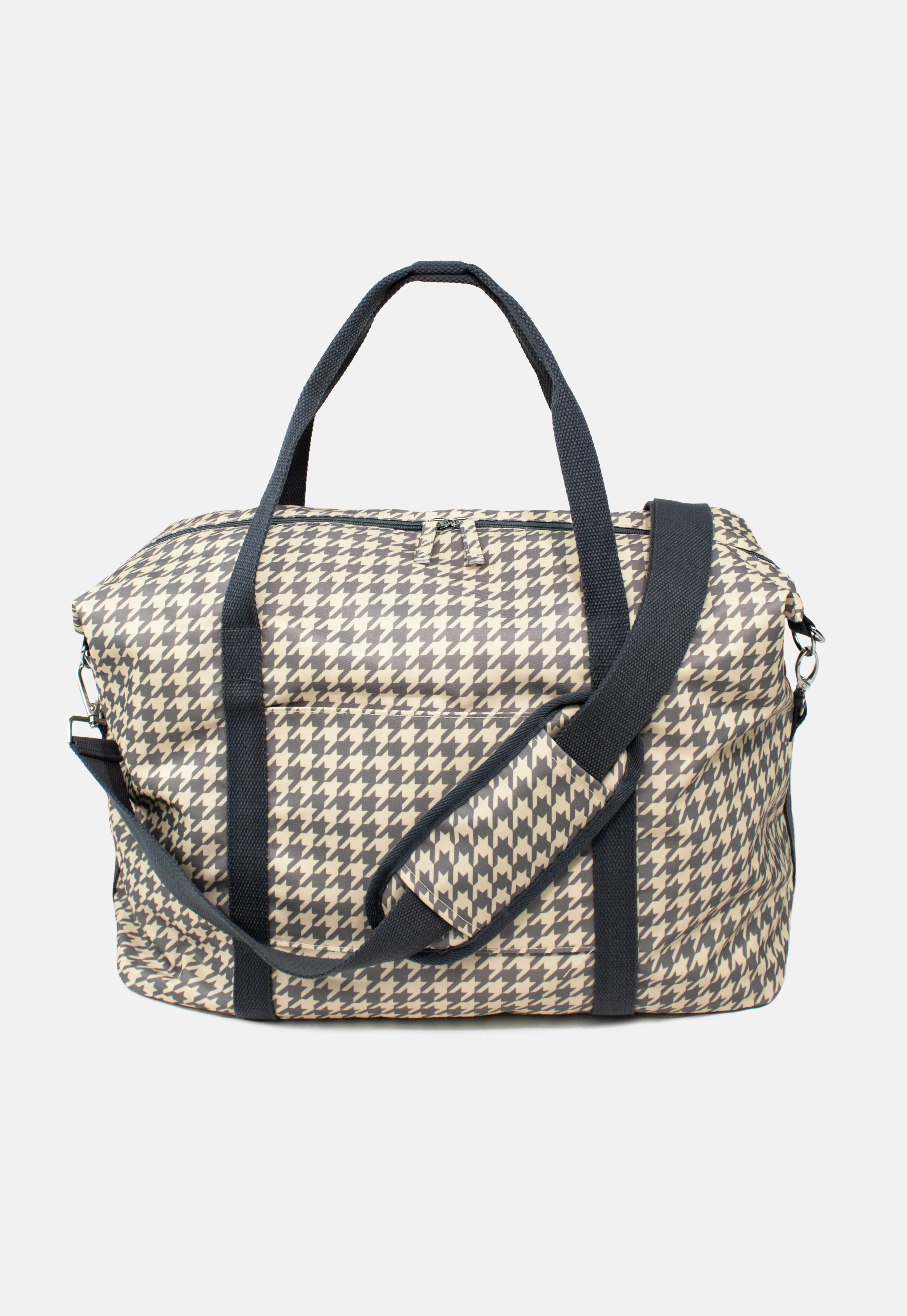 Weekender Dogtooth Cream & Grey