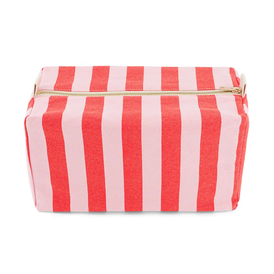 Vic Toiletry / Cosmetic Bag - tomato / candy pink