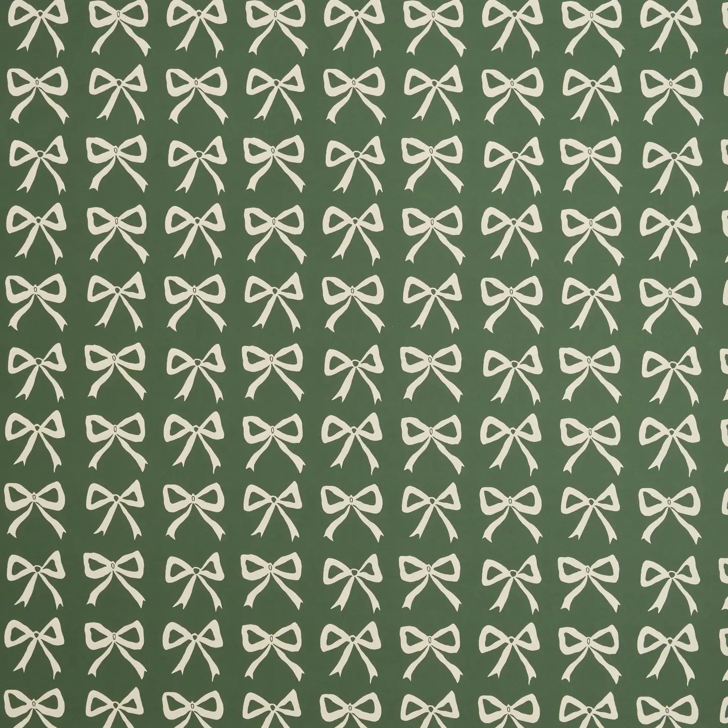 Bows Gift Wrap - green / pink
