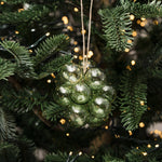 Load image into Gallery viewer, Bauble Cluster Decoration - Moss
