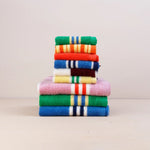 Load image into Gallery viewer, Pink Stripe Terry Towelling Flannel - 2 pack
