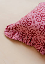 Load image into Gallery viewer, Pink Floral Cushion
