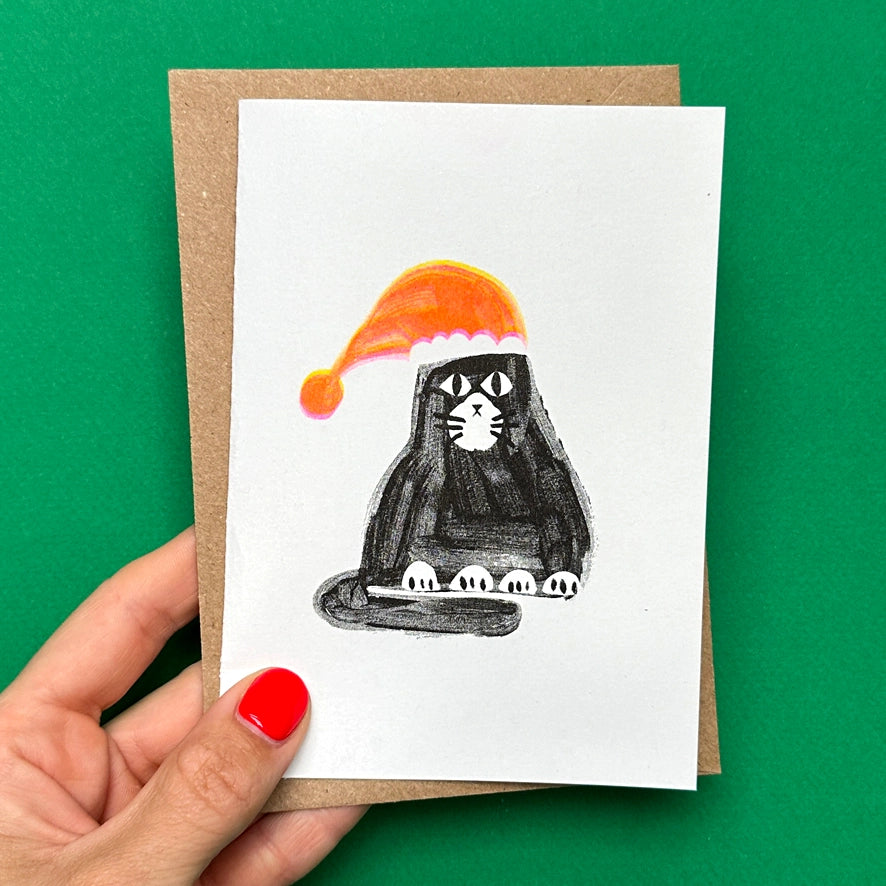 Christmas Cat Card