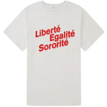 Load image into Gallery viewer, Liberté, Egalité, Sororité® Organic Cotton T-Shirt - white
