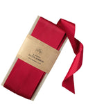 Load image into Gallery viewer, Rich Red Luxury Double Faced Satin Silk Ribbon
