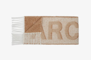 Arctic Fox Logo Scarf - off white / beige