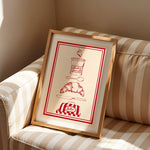 Load image into Gallery viewer, Jammy Croissant Print
