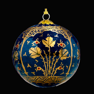 Navy Chinar Temple Christmas Tree Decoration