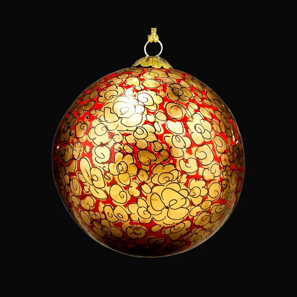 Red Enchanted Christmas Tree Decoration