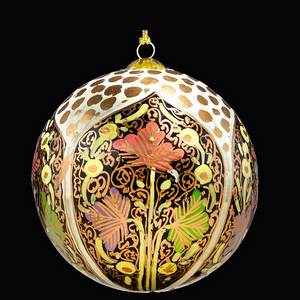 Gold Chinar Temple Christmas Tree Decoration