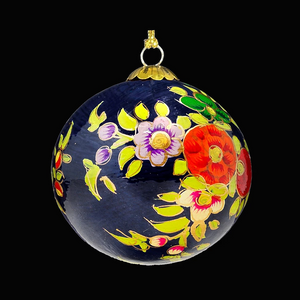 Blooms Christmas Tree Decoration - blue