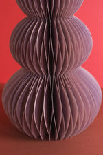 Load image into Gallery viewer, Lilac Honeycomb Ball Origami Paper Tree

