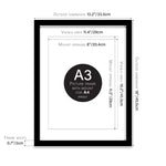 Load image into Gallery viewer, A3 Picture Frame - various colours
