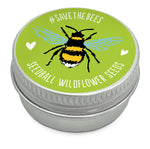 Load image into Gallery viewer, Mini Save The Bees Seedball Tins - various colours

