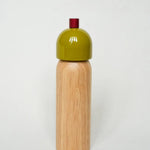 Load image into Gallery viewer, Salt &amp; Pepper Grinder - olive &amp; red
