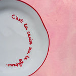 Load image into Gallery viewer, C&#39;est la Cerise Sur le Gateau Plate
