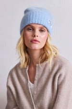 Load image into Gallery viewer, The Mohair Beanie - Sky Blue

