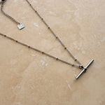 Load image into Gallery viewer, Silver Bar Necklace
