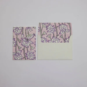 Lotus Lavender Card