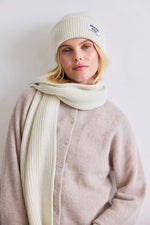 Load image into Gallery viewer, Recycled Bottle Beanie - Winter White
