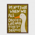 Load image into Gallery viewer, Serious Goose Print
