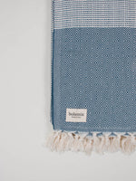 Load image into Gallery viewer, Nordic Dot Towel - Indigo
