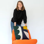 Load image into Gallery viewer, Orbi Cushion - Navy
