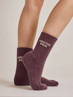 Load image into Gallery viewer, Pilates Grip Socks - Cocoa
