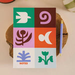 Load image into Gallery viewer, Shapes of Nature A5 Notebook
