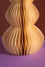 Load image into Gallery viewer, Cream Honeycomb Ball Origami Paper Tree

