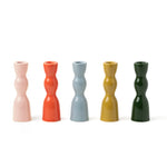 Load image into Gallery viewer, Low Wave Candle Holder - olive
