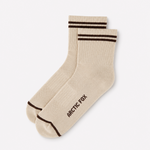 Load image into Gallery viewer, Shortie Everyday Sock - Chalk
