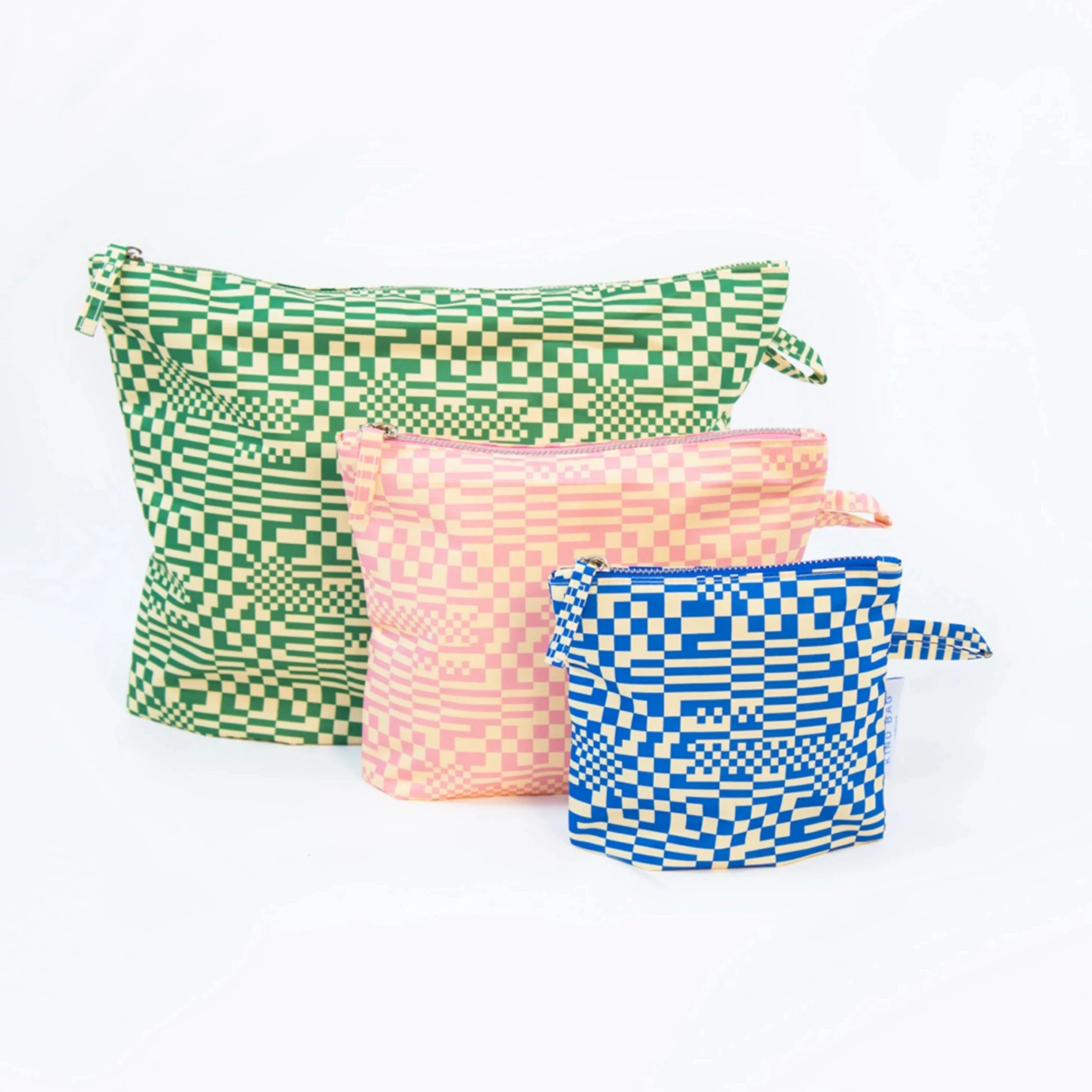 Checkerboard Pouch - small / medium / large