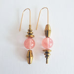 Load image into Gallery viewer, Consta Hematite + Gemstone Earrings
