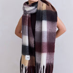 Load image into Gallery viewer, The Reykjavik Scarf - Dark Berry

