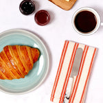 Load image into Gallery viewer, Red Stripe Cotton Napkin - 2 pack

