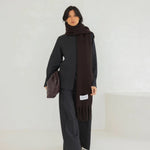 Load image into Gallery viewer, The Reykjavik Scarf - ground coffee
