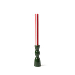 Load image into Gallery viewer, Low Wave Candle Holder - dark green
