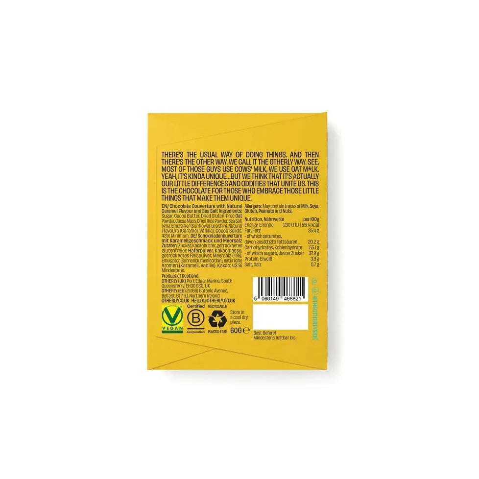 Salted Caramel Oatm*Lk Bar - vegan