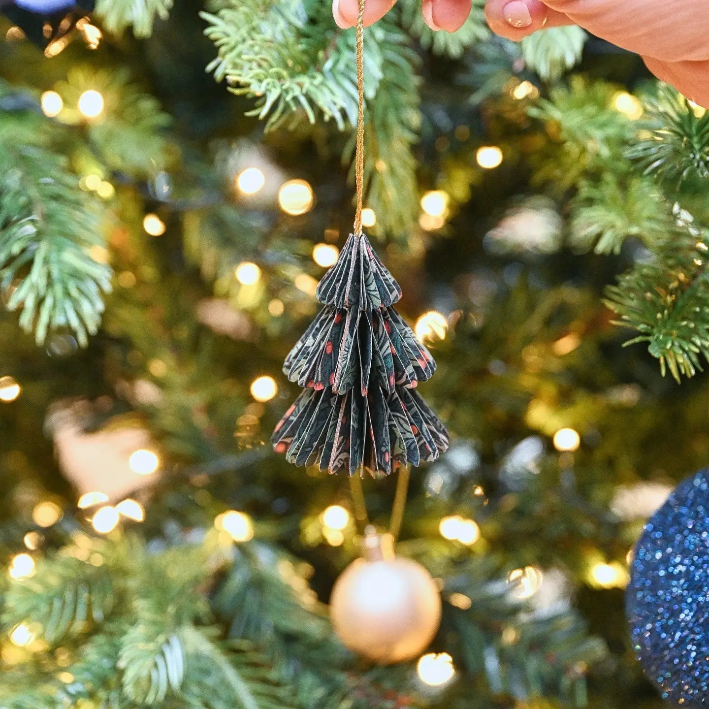 Keepsake Ornament Card - Honeycomb Tree