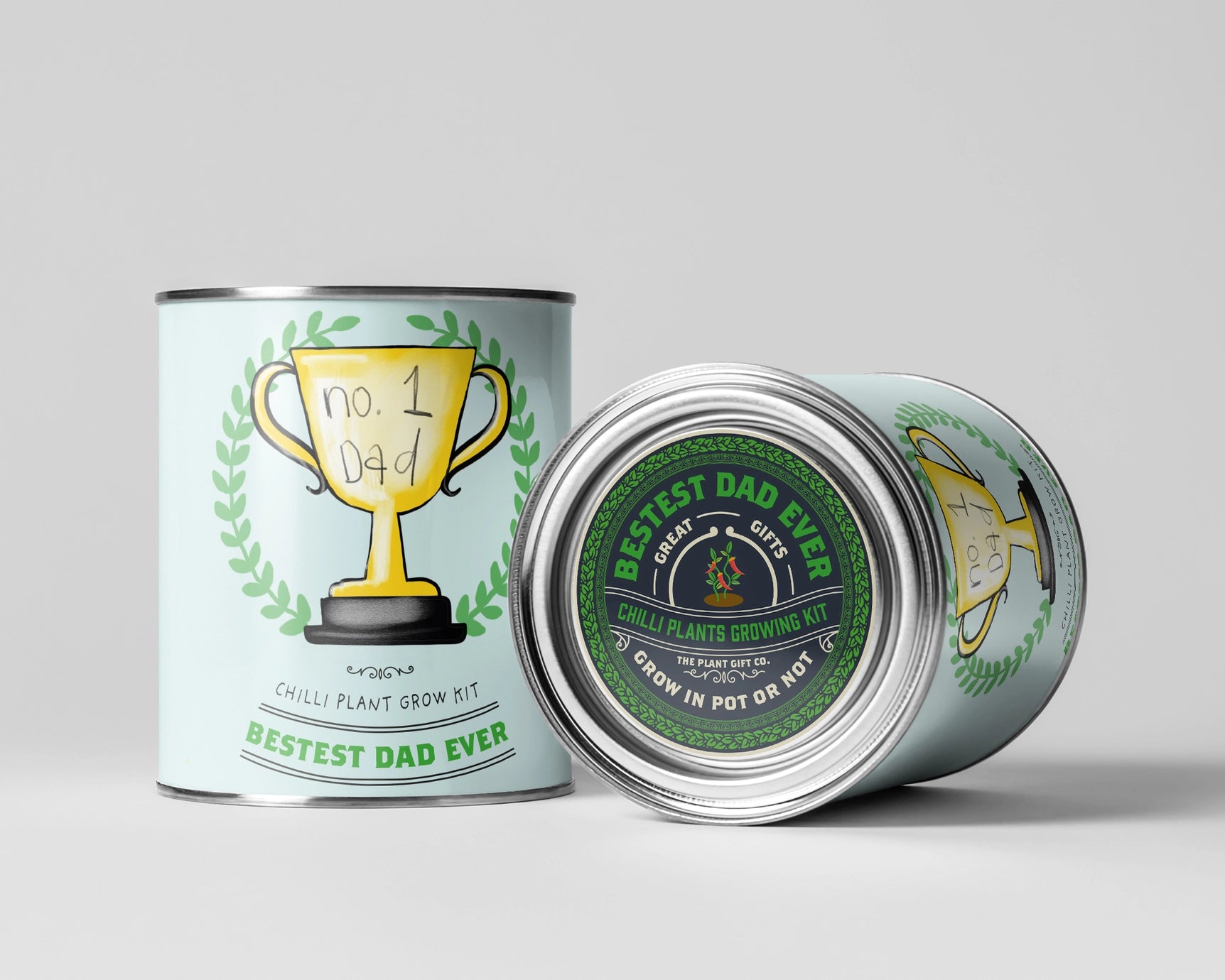 Number 1 Dad - grow your own chilli plants kit