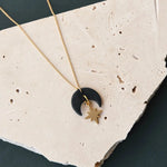 Load image into Gallery viewer, Celestial Star Necklace - black
