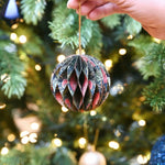 Load image into Gallery viewer, Keepsake Ornament Card - Honeycomb Bauble

