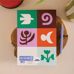 Load image into Gallery viewer, Shapes of Nature A5 Notebook

