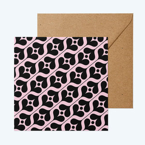 Sweet Pea Greeting Card