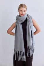 Load image into Gallery viewer, The Reykjavik Scarf - grey
