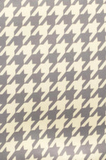 Load image into Gallery viewer, Weekender Dogtooth Cream &amp; Grey
