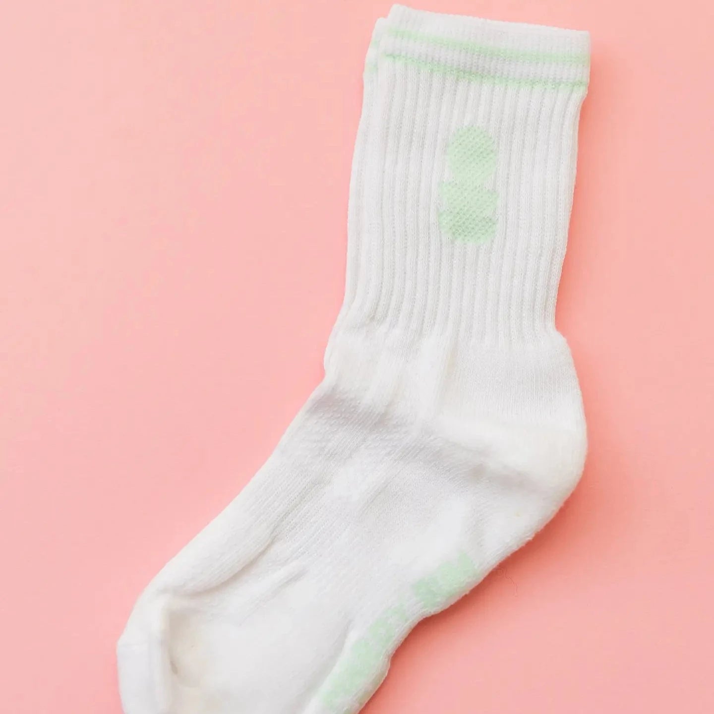 MBAC Logo Sports Socks - white