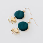 Load image into Gallery viewer, Sunset Earrings - teal
